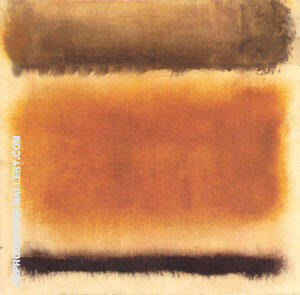 Mark Rothko - Untitled 1958 Coffee and Cinnamon