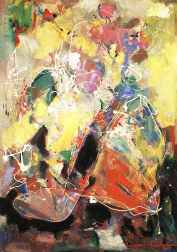 Hans Hofmann - Fantasia, 1943