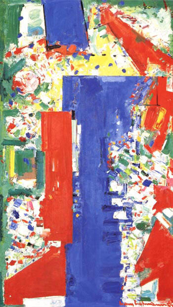 Hans Hofmann - Scintillating Space,1954