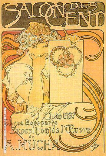 Alphonse Mucha - Salon des Cent