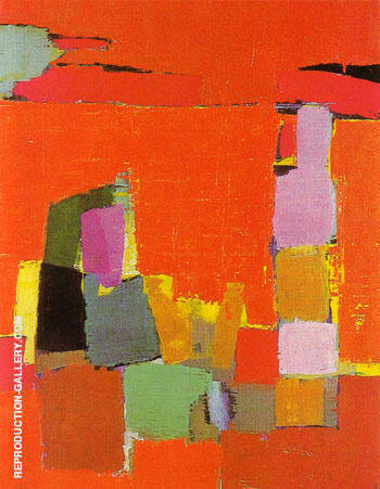 Nicolas De Stael - Figure on the Beach 1952