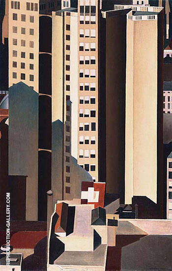 Charles Sheeler - Skyscrapers 1922