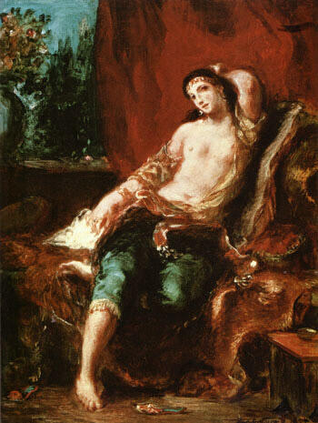 F.V.E. Delcroix - Odalisque 1857