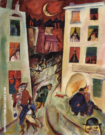 George Grosz - The Street 1915