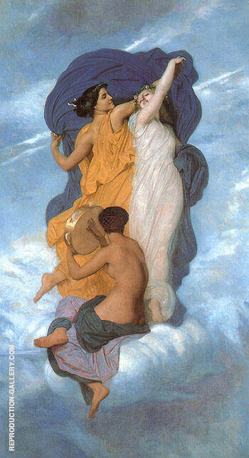 William-Adolphe Bouguereau - La Danse The Dance 1856
