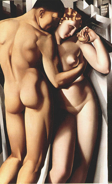 Tamara de Lempicka - Adam & Eve