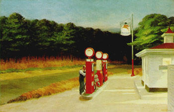 Edward Hopper - Gas 1940