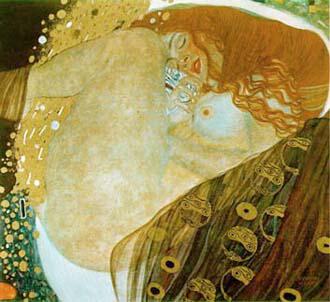 Gustav Klimt - Danae 1907
