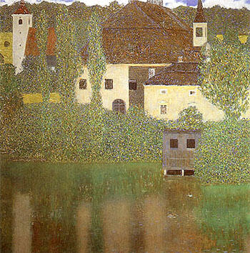 Gustav Klimt - Schloss Kammer on the Attersee (1901)