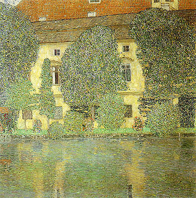 Gustav Klimt - Schloss Kammer on the Attersee 3 (1910)