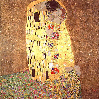 Gustav Klimt - The Kiss 1907