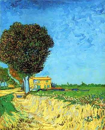 Vincent van Gogh - A Lane Near Arles