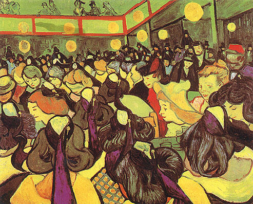 Vincent van Gogh - The Dance Hall in Arles