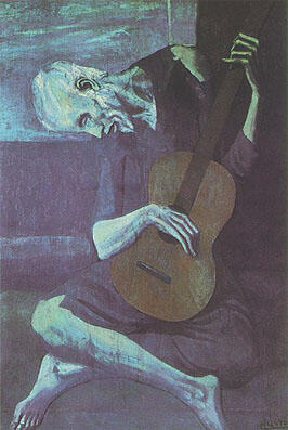 Pablo Picasso - The Old Guitar Player (1903)