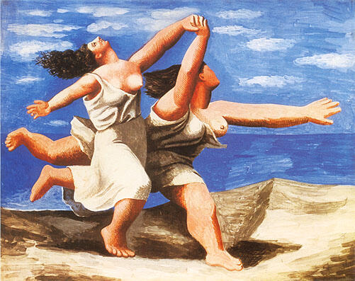 Pablo Picasso - Women Running on the Beach (1922)