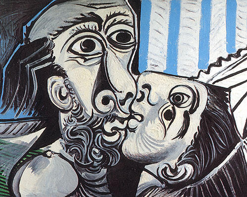 Pablo Picasso - The Kiss (1969)