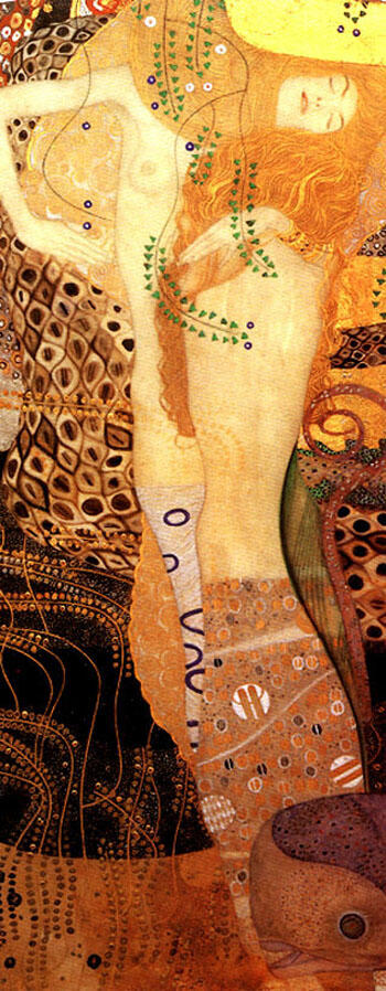 Gustav Klimt - Water Serpent 1 