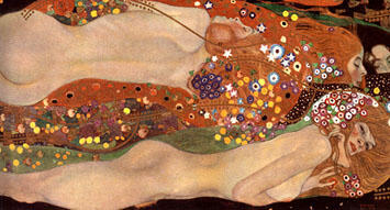 Gustav Klimt - Water Serpents II