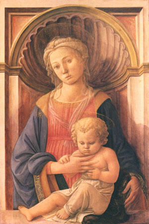  - Fra LIPPI  The Madonna & Child c1437