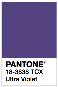 PANTONE 18-3838 TCX Ultra Violet