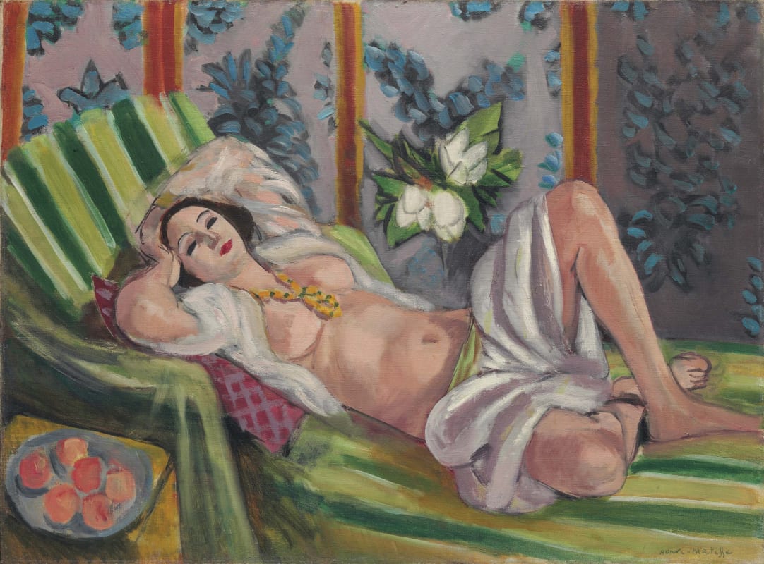 henri matisse odalisque with magnolias