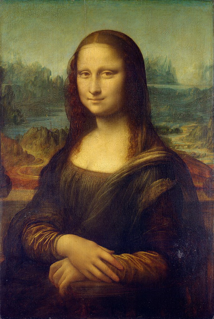 Mona Lisa Portrait of Lisa Gherardini By Leonardo da Vinci