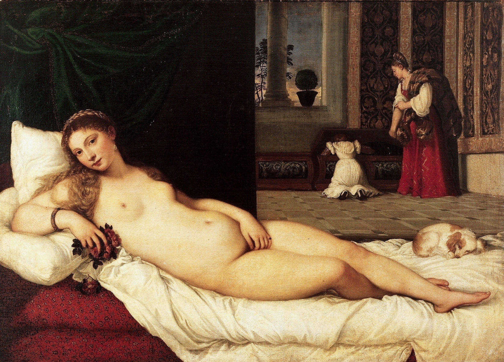 Venus of Urbino 1538 By Tiziano Vecellio (TITIAN)