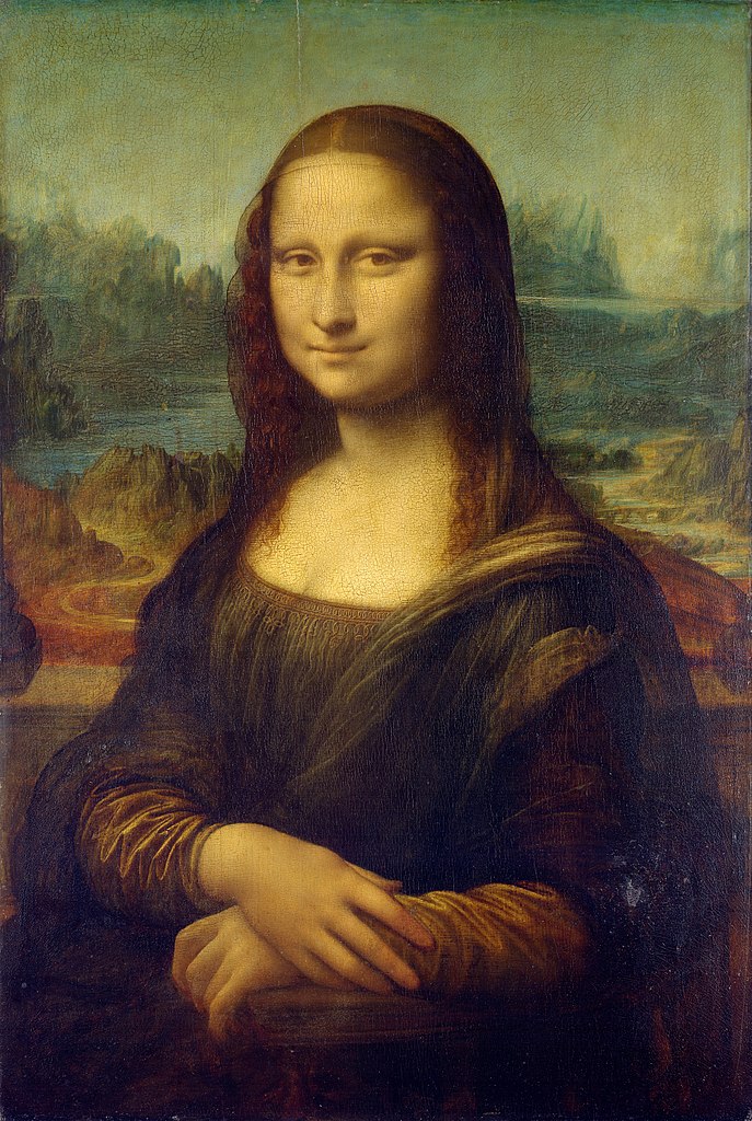 Mona Lisa Portrait of Lisa Gherardini By Leonardo da Vinci