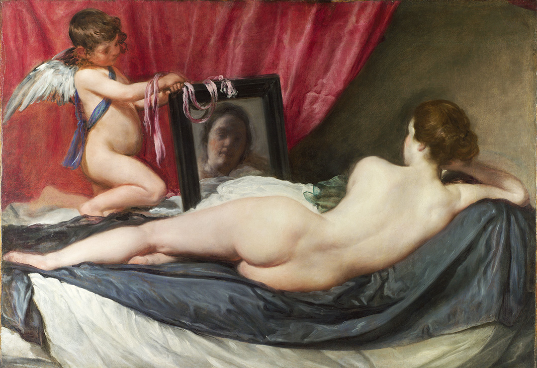Venus at her Mirror, aka The Rokeby Venus, 1647 By Diego Velazquez