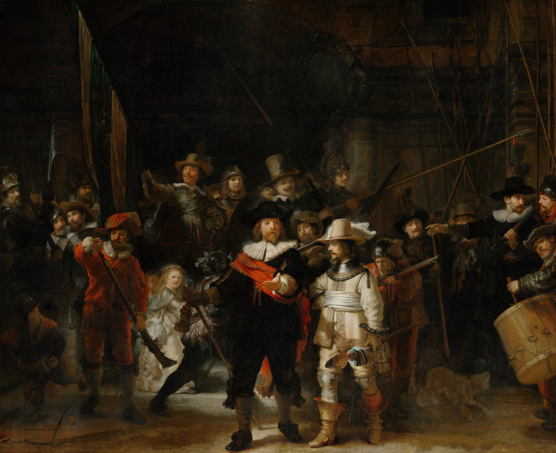 The Night Watch 1642 By Rembrandt Van Rijn