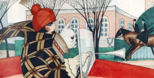 The Sports Car By Gerda Wegener