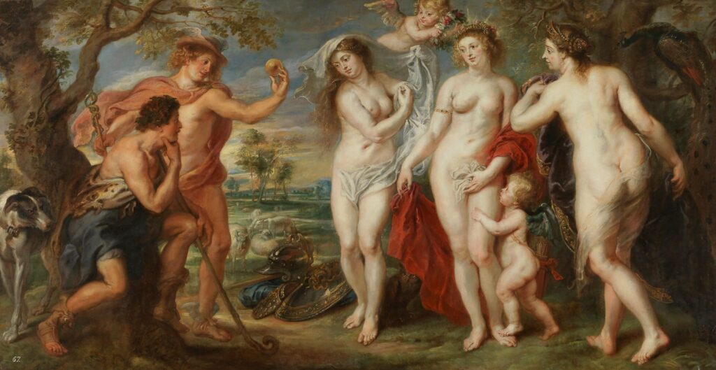 The Judgement of Paris By Peter Paul Rubens