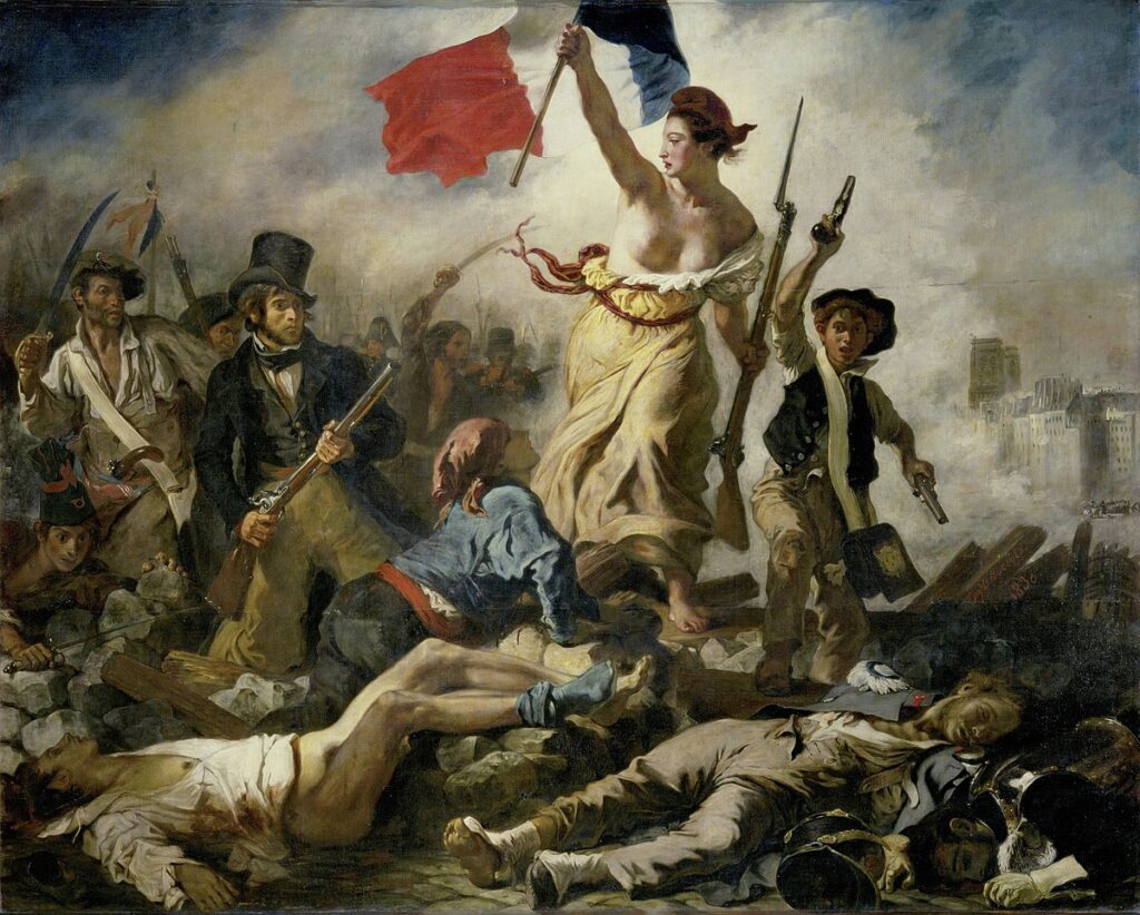 Delacroix’s Liberty Leading the People