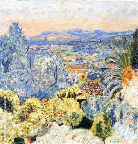 The Cote d'Azur 1923 By Pierre Bonnard