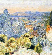 The Cote d'Azur 1923 By Pierre Bonnard