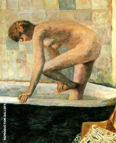 Pink Nude in the Bathtub 1924 By Pierre Bonnard