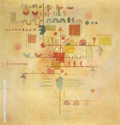 Tender Ascent 1934 By Wassily Kandinsky