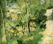 Climbing Path 1875 By Camille Pissarro