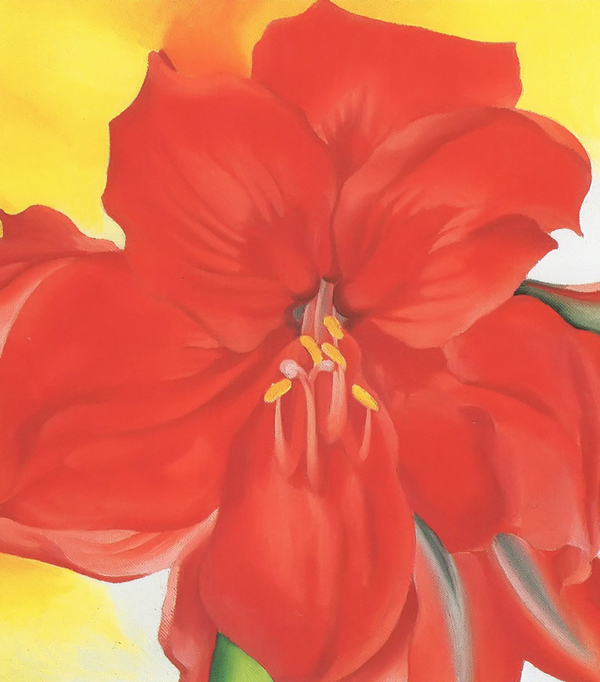 Red Amaryllis 1937 by Georgia O'Keeffe | Oil Painting Reproduction
