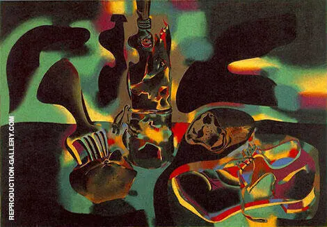 Still Life with Old Shoe 1937 By Joan Miro