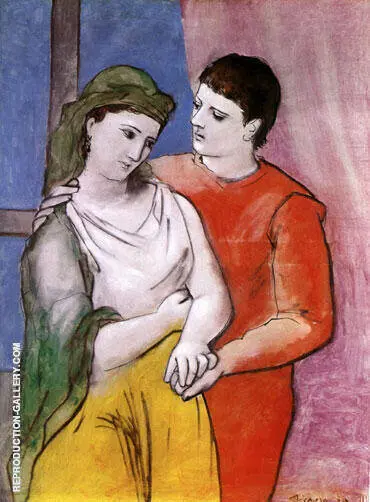 The Lovers 1923 By Pablo Picasso