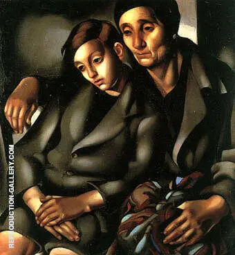 The Refugees 1937 By Tamara de Lempicka