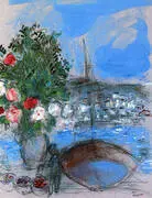 Poros 1954 By Marc Chagall