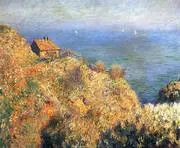 Fisherman's House at Vareneville 1882 By Claude Monet