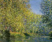 Bend in the Epte River By Claude Monet