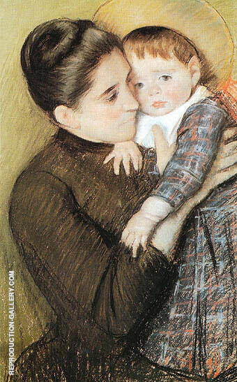 Helene de Septeuil 1889 by Mary Cassatt | Oil Painting Reproduction