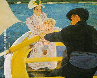 The Boating Party 1894 By Mary Cassatt