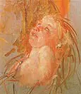 Young Child in its Mothers Arms Looking at Her with Intensity 1910 By Mary Cassatt