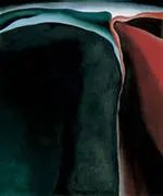 Dark Abstraction By Georgia O'Keeffe