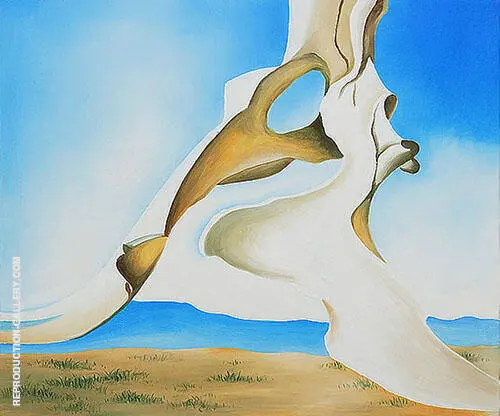 Pelvis With the Distance 1943 By Georgia O'Keeffe